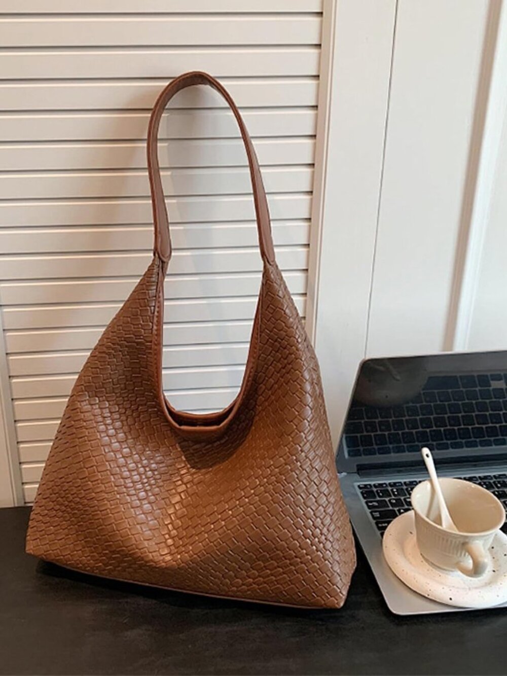 2026 Leather Tote Bag for Women Top-handle Shoulder Bag, Hobo Bags Large Capacit - Picture 4 of 6